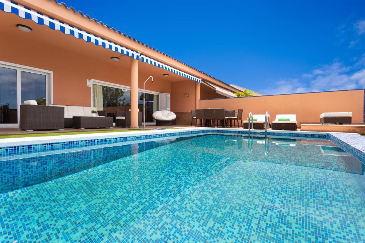 Maravillosa Villa De Lujo Con Piscina Privada Puerto de Santiago  Dış mekan fotoğraf