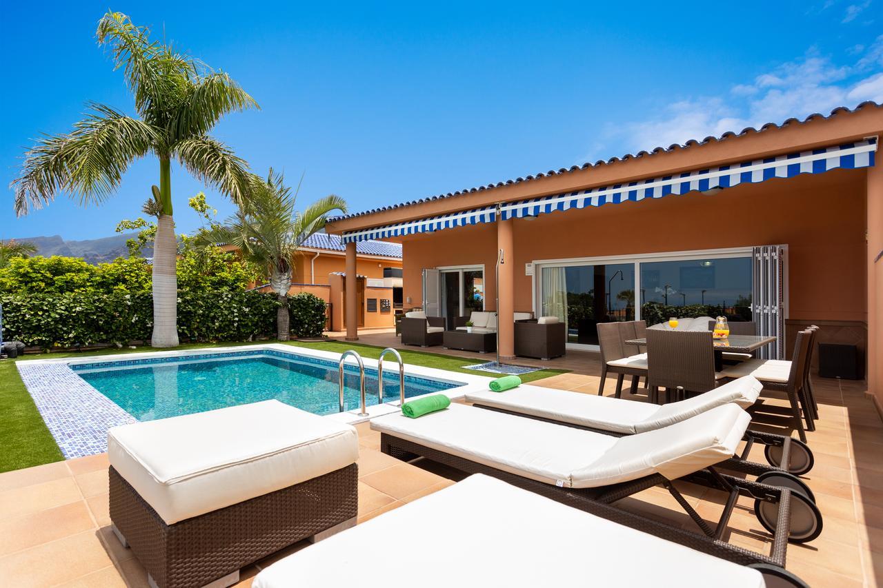 Maravillosa Villa De Lujo Con Piscina Privada Puerto de Santiago  Dış mekan fotoğraf